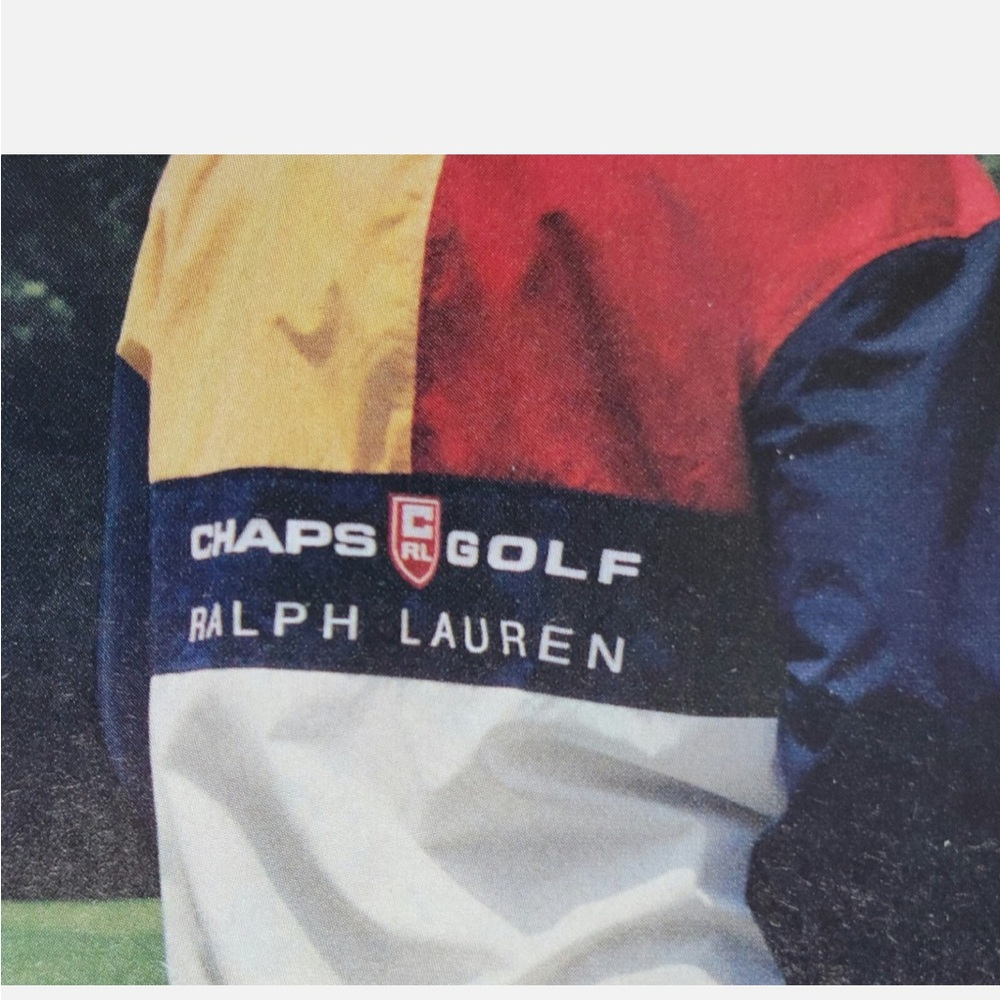 Ralph Lauren Chaps Golf Multicolor Jacket